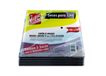 Kit Sacos de Lixo Almofada 100 L com 5 Pcts