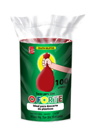 Saco de Lixo Coleta Seletiva Vermelho Plásticos